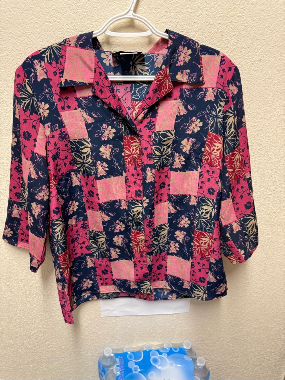 Donnkenny Multicolor Blouse Top Size M Vintage Long Sleeve Woman’s